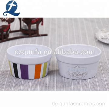 Großhandel Custom Small Ceramic Dishes Backgeschirr Set